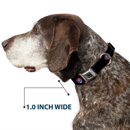 Grateful Dead Steal Your Face Seatbelt Buckle Collar