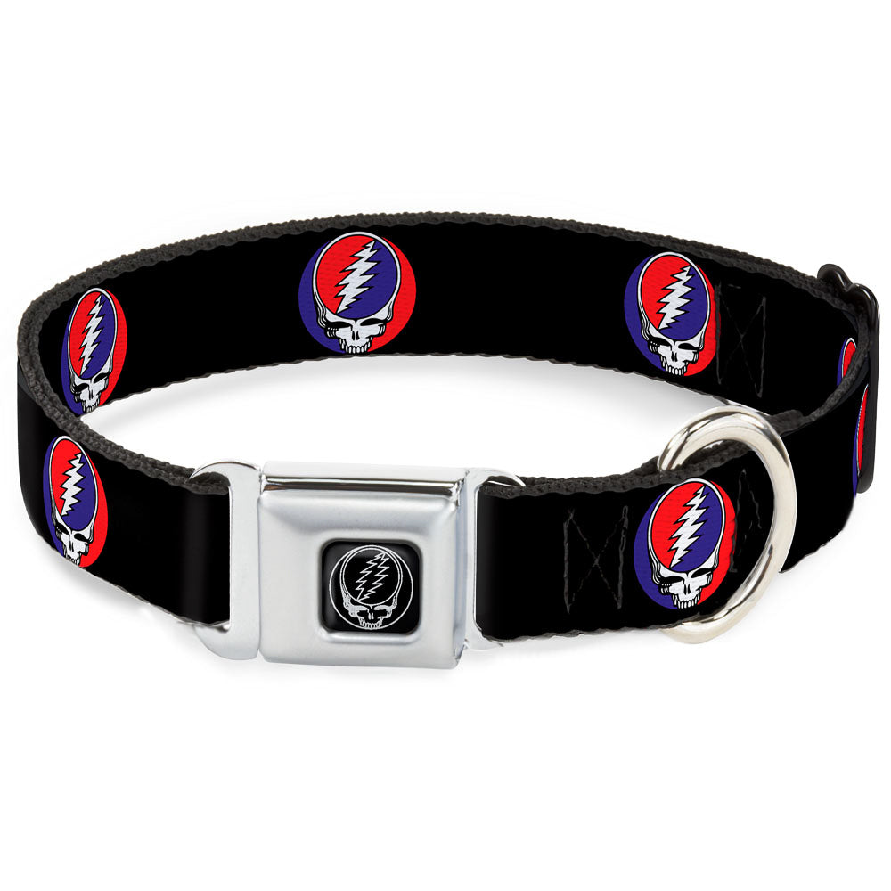 Grateful Dead Steal Your Face Seatbelt Buckle Collar