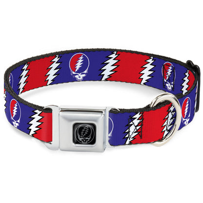 Grateful Dead Steal Your Face Seatbelt Buckle Collar
