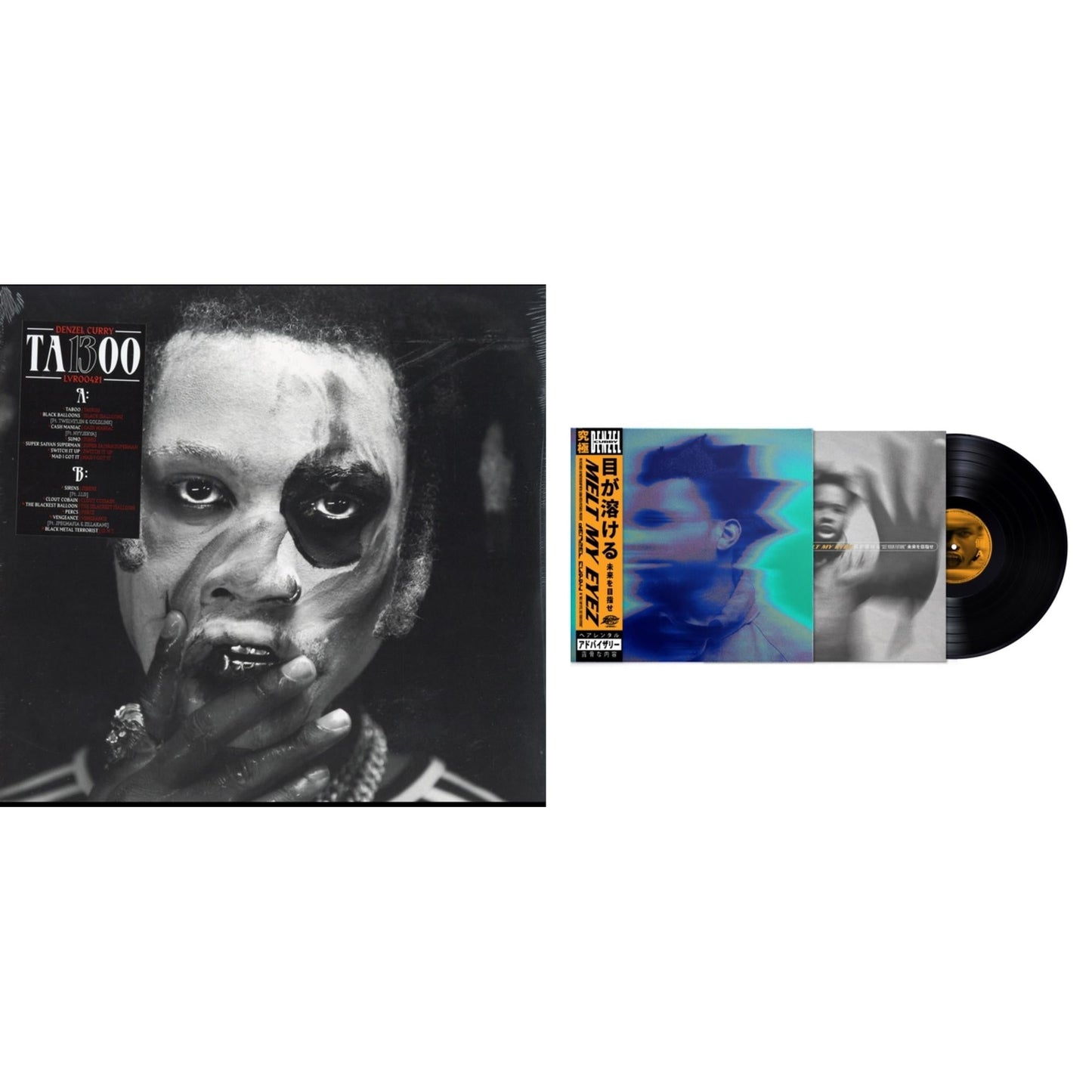 Denzel Curry - Ta13oo (Red Slushie LP Vinyl) & Melt My Eyez See Your Future