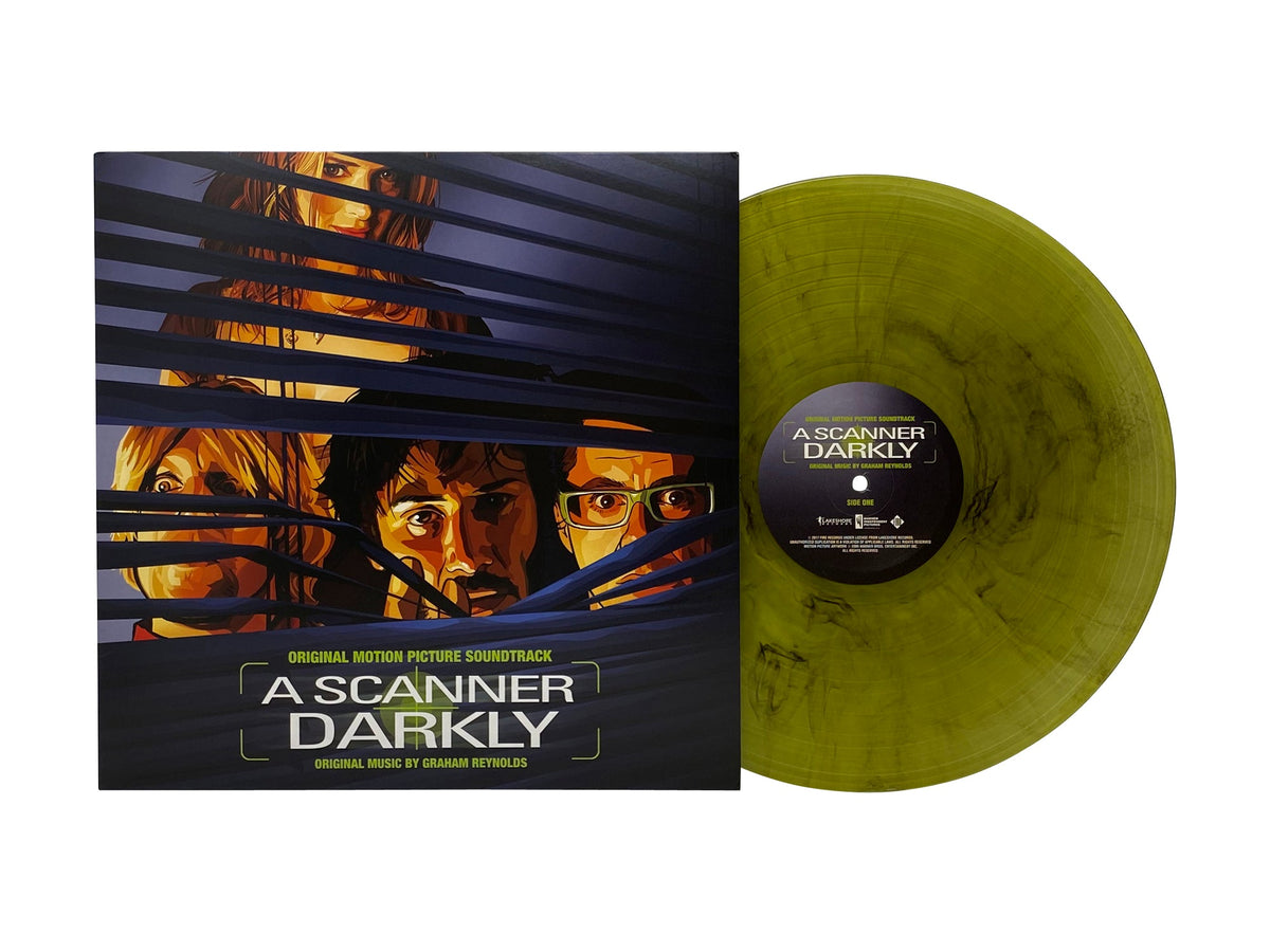 A Scanner Darkly - Original Soundtrack (Limited Edition Green Marble Colored Vinyl) Vinyl Record
