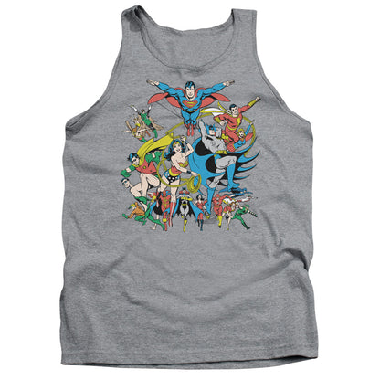 Dc Green Arrow Green Arrow Mens Tank Top Shirt Athletic Heather Officially Licensed