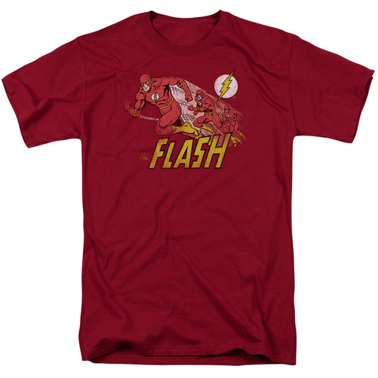 Dc Flash Crimson Comet Mens T Shirt Cardinal