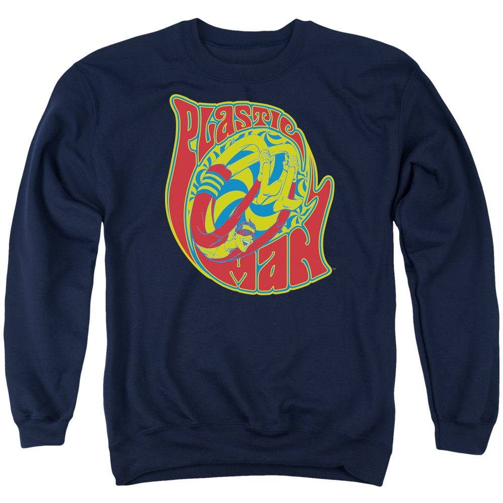 Dc How I Roll Mens Crewneck Sweatshirt Navy