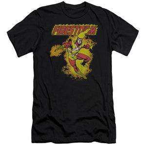 Dc Firestorm Premium Bella Canvas Slim Fit Mens T Shirt Black