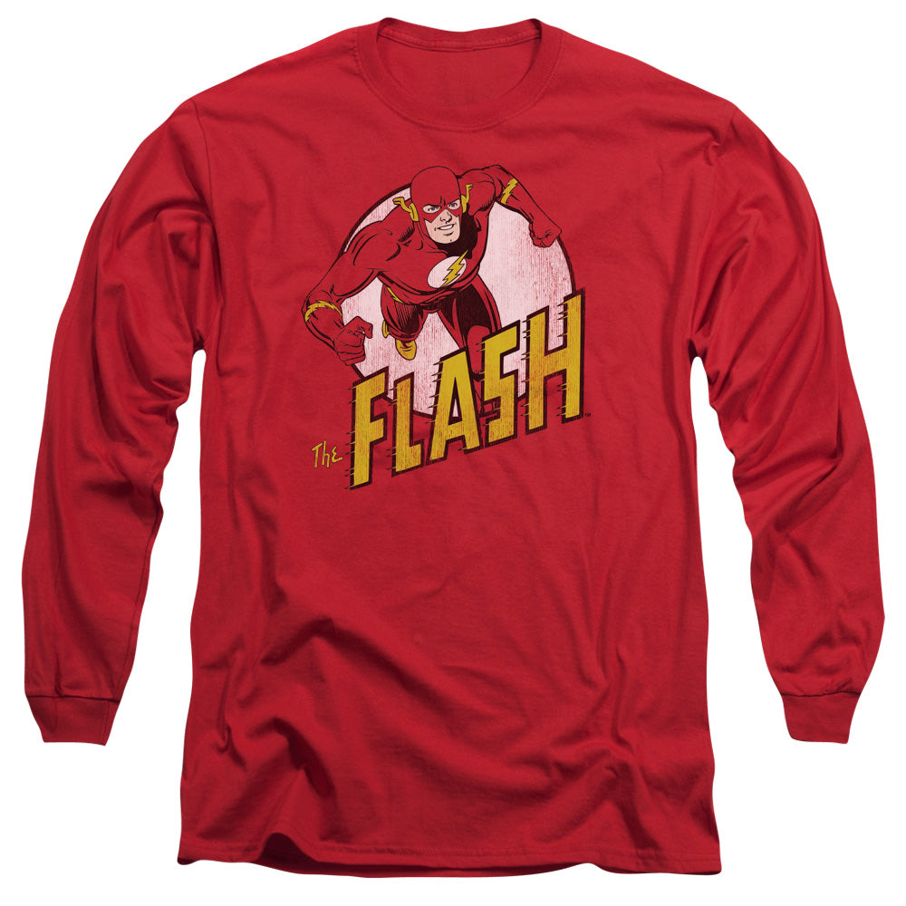 Dc Flash The Flash Mens Long Sleeve Shirt Red