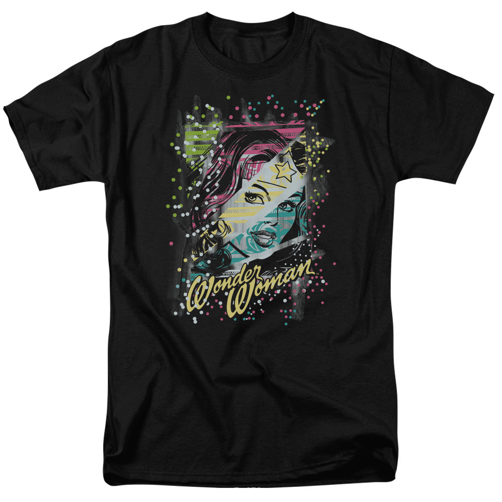 Dc Color Block Mens T Shirt Black