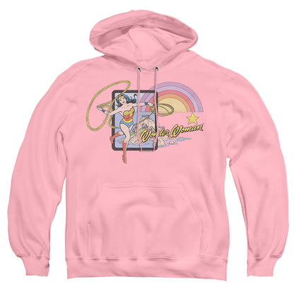 Dc Island Princess Mens Hoodie Pink Officially Licensed