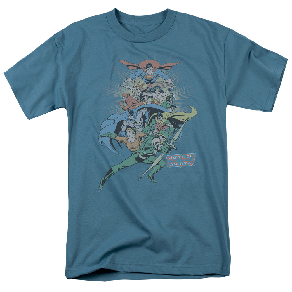 Dc In League Mens T Shirt Slate