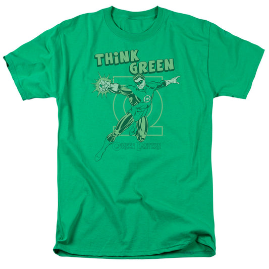 Dc Think Green Mens T Shirt Kelly Green