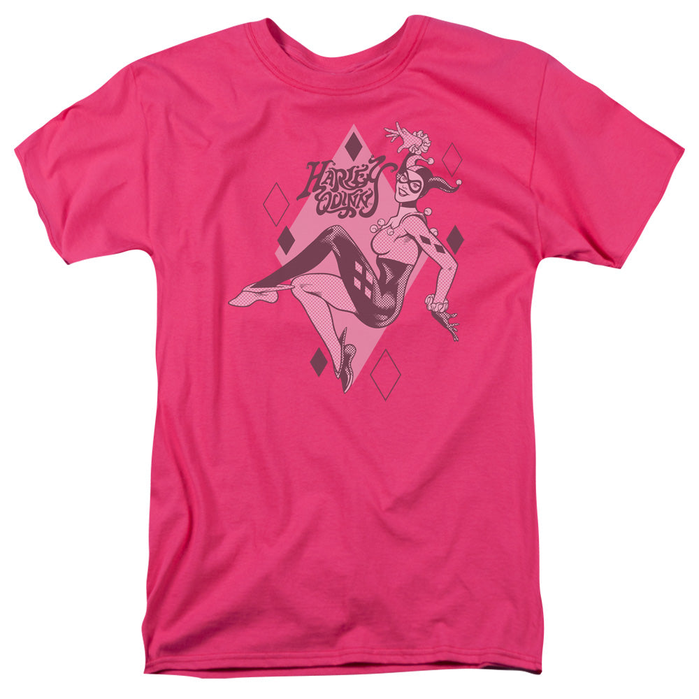 Dc Harley Quinn Mens T Shirt Hot Pink