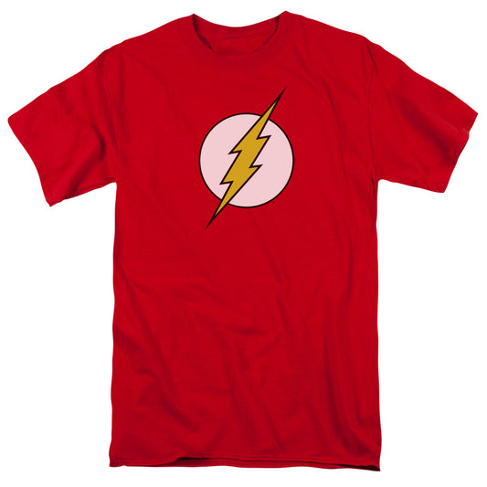 Dc Flash Flash Logo Mens T Shirt Red