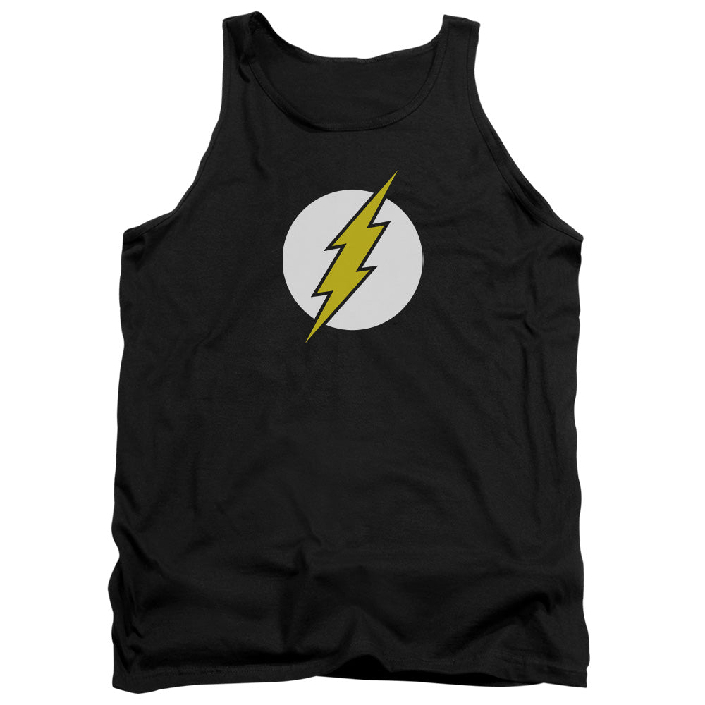 Dc Flash Flash Logo Mens Tank Top Shirt Black