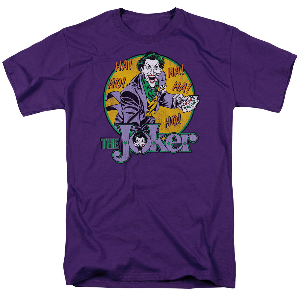 Dc The Joker Mens T Shirt Purple