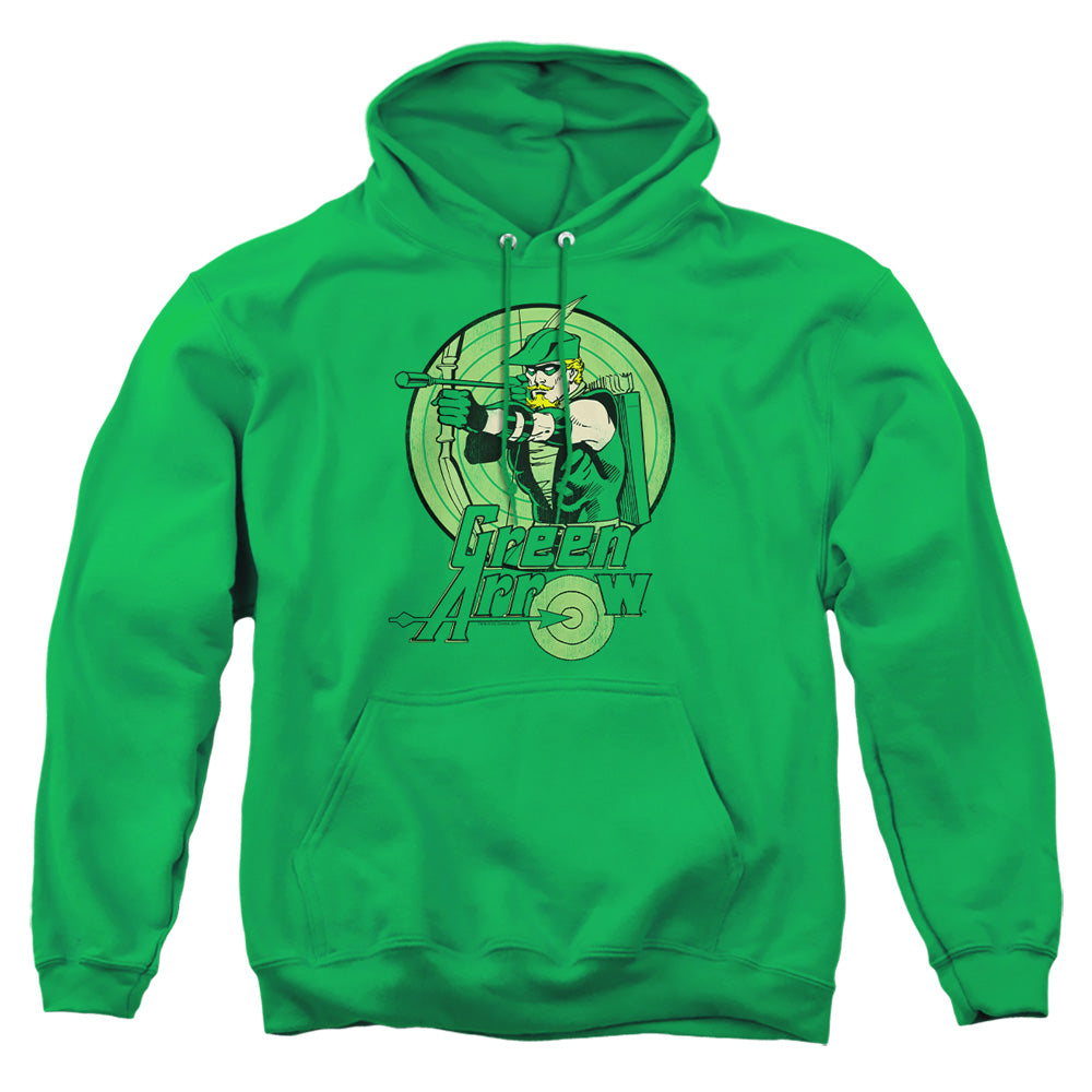 Dc Green Arrow Mens Hoodie Kelly Green Officially Licensed