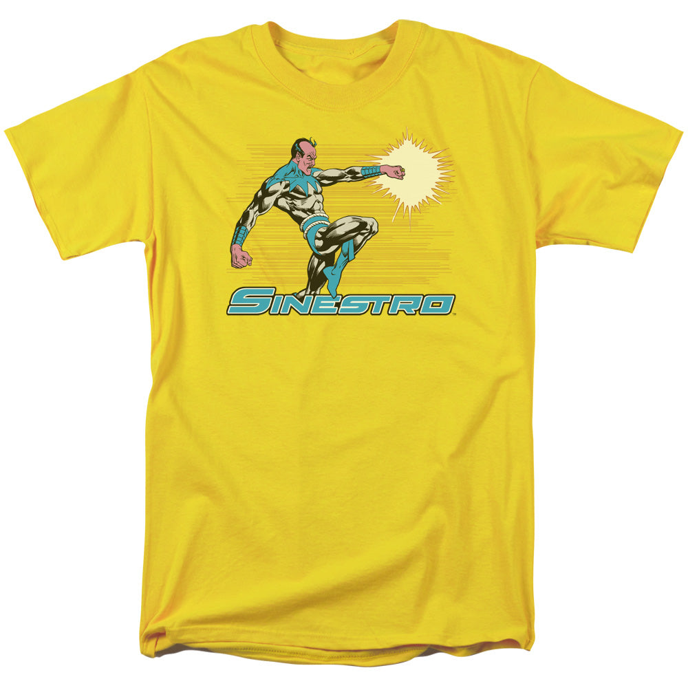 Dc Sinestro Mens T Shirt Yellow