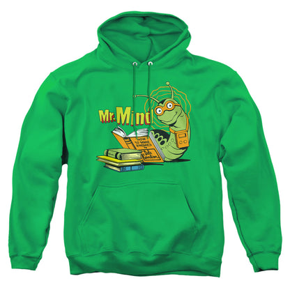 Dc Mr Mind Mens Hoodie Kelly Green Officially Licensed