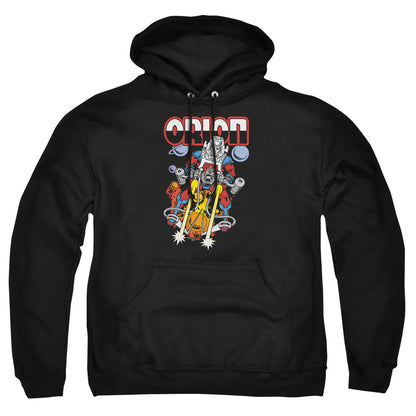 Dc Orion Mens Hoodie Black Officially Licensed