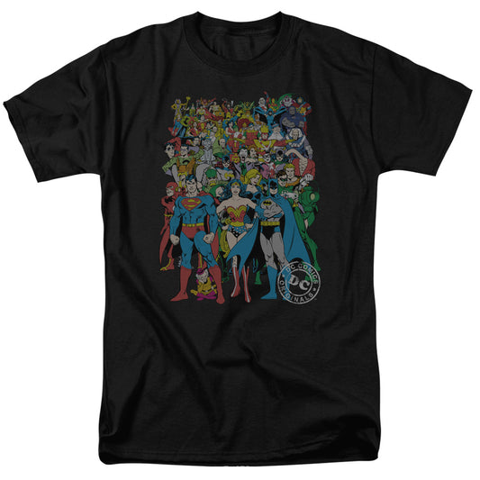 Dc Original Universe Mens T Shirt Black