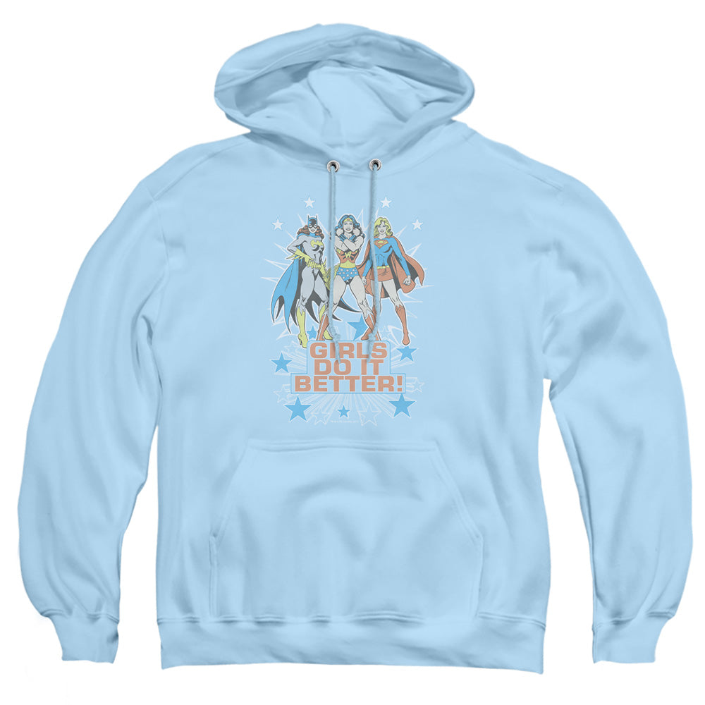 Dc Star Of Paradise Island Mens Hoodie Light Blue Officially Licensed