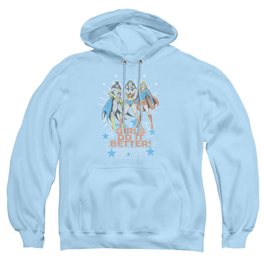 Dc Star Of Paradise Island Mens Hoodie Light Blue Officially Licensed