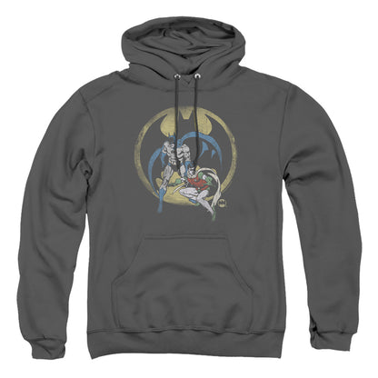 Dc Team Mens Hoodie Charcoal Officially Licensed