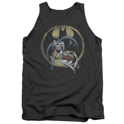 Dc Team Mens Tank Top Shirt Charcoal