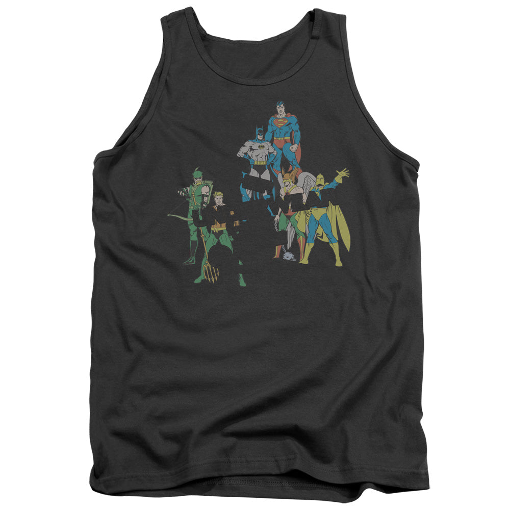 Dc Underwear Mens Tank Top Shirt Charcoal