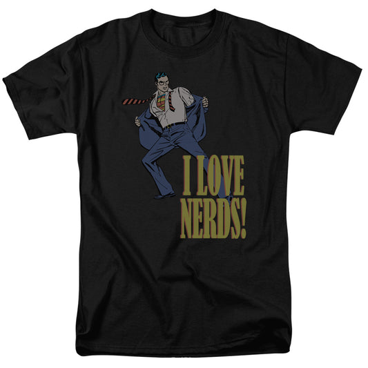 Dc I Love Nerds Mens T Shirt Black