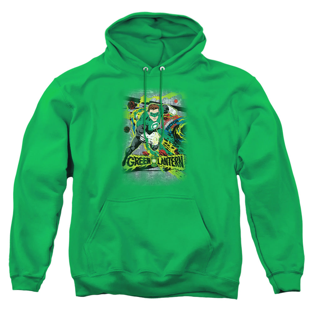 Dc Space Sector 2814 Mens Hoodie Kelly Green Officially Licensed