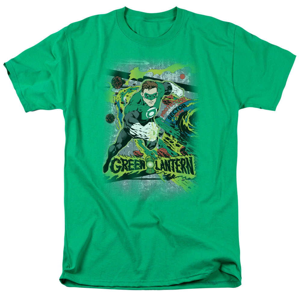 Dc Space Sector 2814 Mens T Shirt Kelly Green