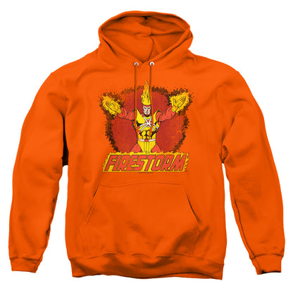 Dc Ring Of Firestorm Mens Hoodie Orange Officially Licensed