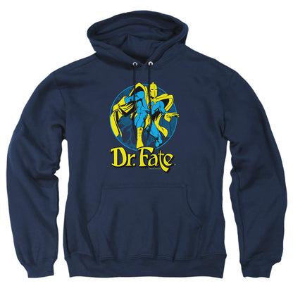 Dc Dr Fate Ankh Mens Hoodie Navy Officially Licensed