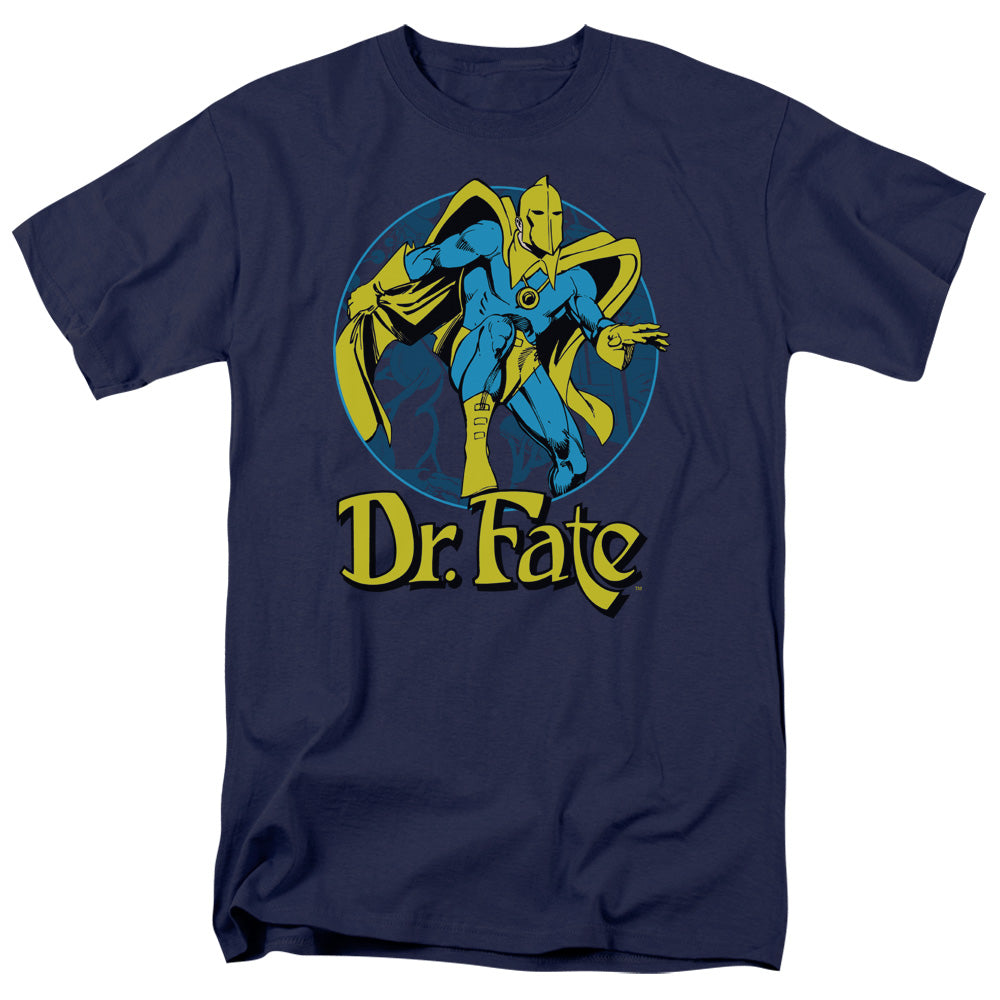 Dc Dr Fate Ankh Mens T Shirt Navy
