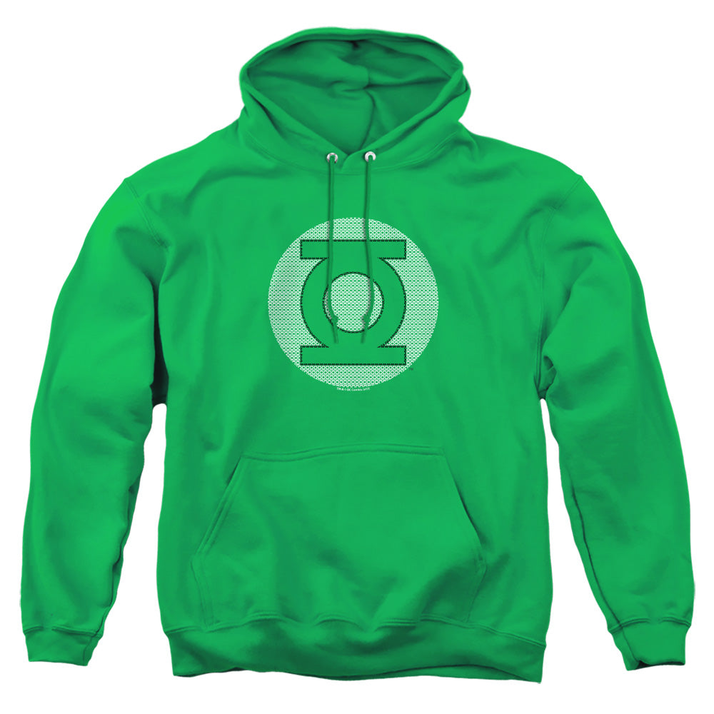 Dc Gl Little Logos Mens Hoodie Kelly Green Officially Licensed