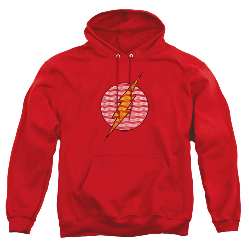 Dc Flash Flash Little Logos Mens Hoodie Red Officially Licensed