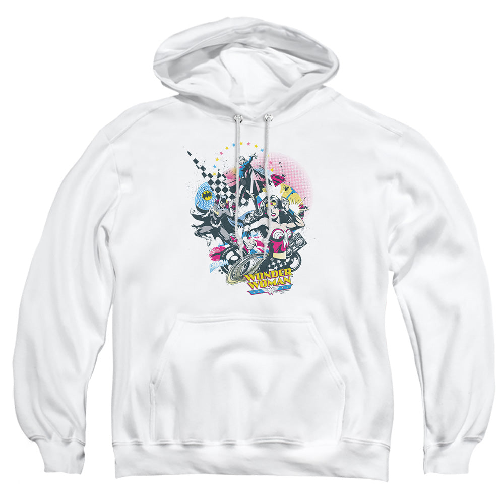 Dc Power Trio Mens Hoodie White Officially Licensed