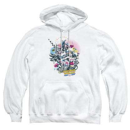 Dc Power Trio Mens Hoodie White Officially Licensed