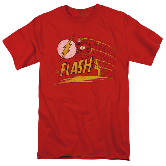 Dc Flash Like Lightning Mens T Shirt Red