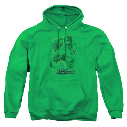 Dc Pencil Energy Mens Hoodie Kelly Green Officially Licensed