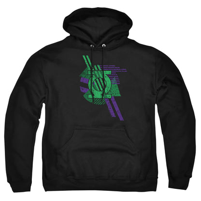 Dco Lantern Shapes Mens Hoodie Black Officially Licensed