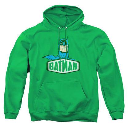 Dco Batman Sign Mens Hoodie Kelly Green Officially Licensed