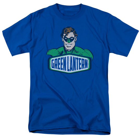 Dco Green Lantern Sign Mens T Shirt Royal Blue Officially Licensed