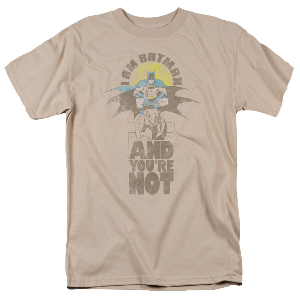 Dc And Youre Not Mens T Shirt Sand