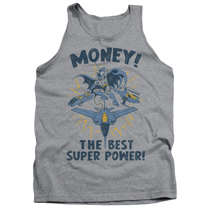 Dc Money Mens Tank Top Shirt Athletic Heather