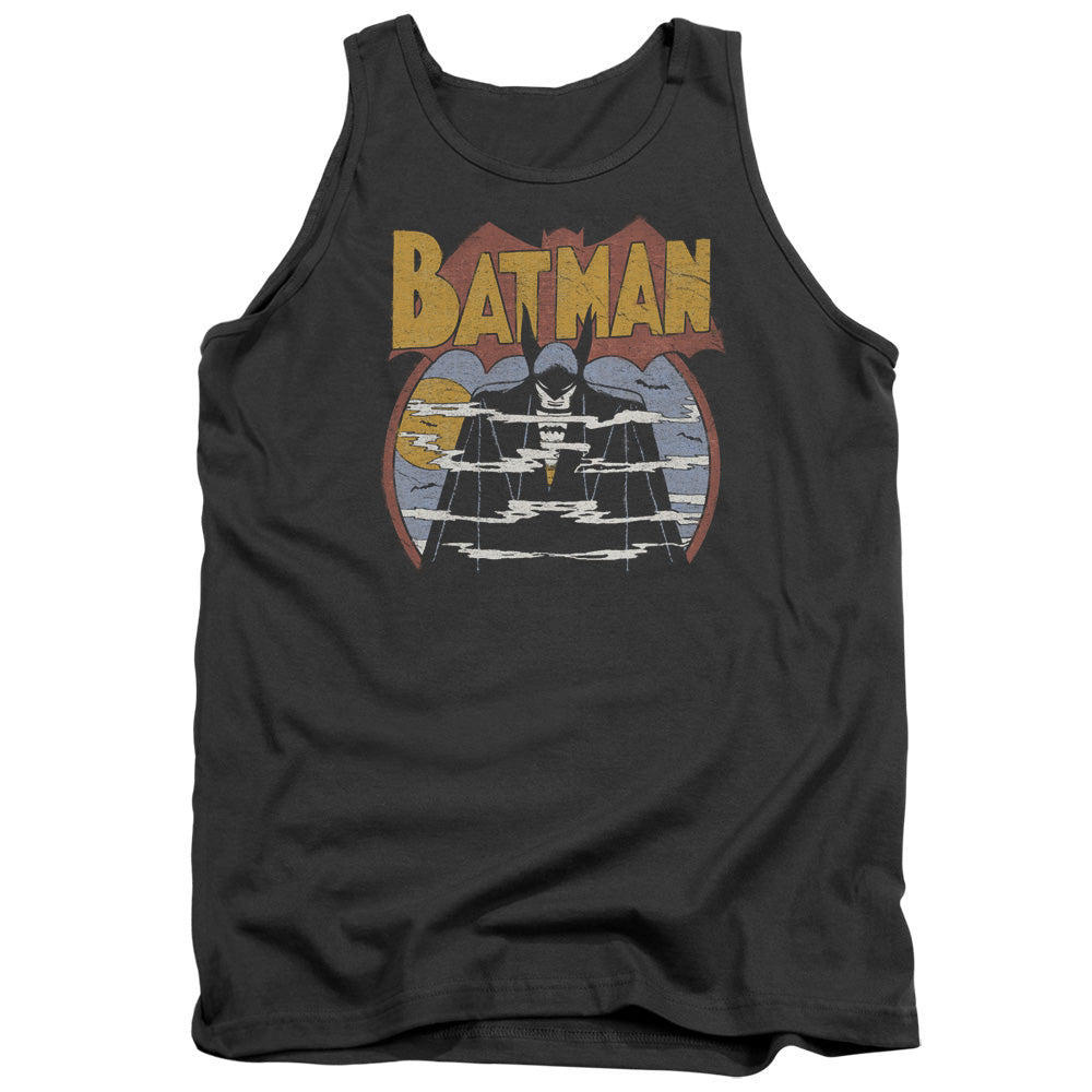 Dc Foggy Mens Tank Top Shirt Charcoal