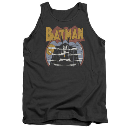 Dc Foggy Mens Tank Top Shirt Charcoal