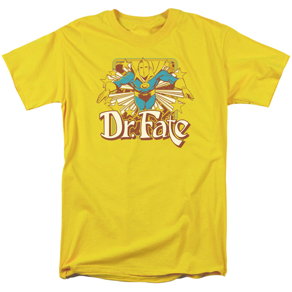 Dc Dr Fate Stars Mens T Shirt Yellow