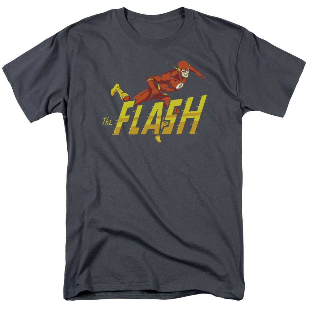 Dc Flash 8 Bit Flash Mens T Shirt Black