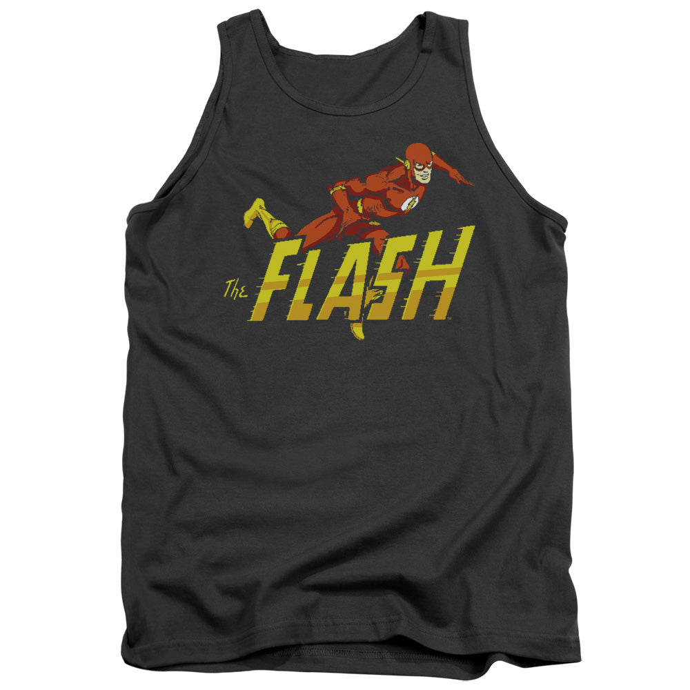 Dc Flash 8 Bit Flash Mens Tank Top Shirt Black